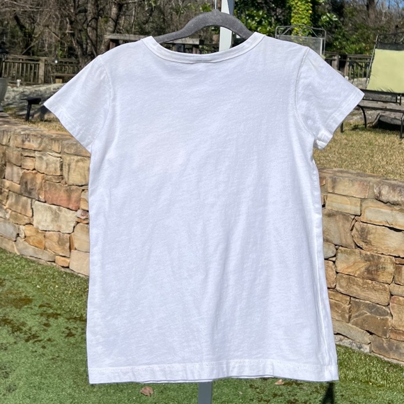 Crewcuts White Short Sleeve Tee with Front Pocket - Picture 3 of 8